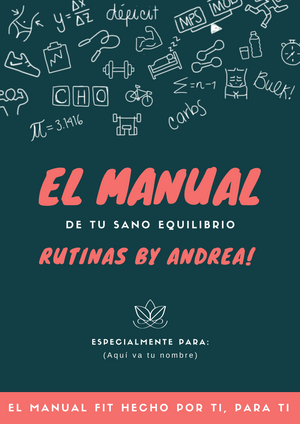 Rutinas by Andrea de Tu Sano Equilibrio